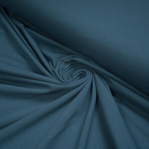 ORGANIC JERSEY BASIC STEEL BLUE