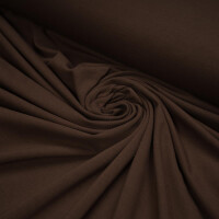 ORGANIC JERSEY BASIC WALNUT BROWN