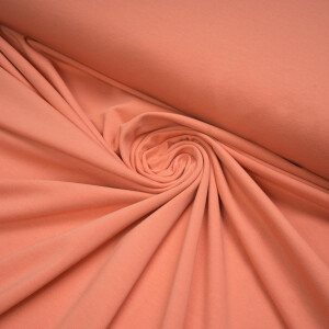 ORGANIC JERSEY BASIC PEACH PINK