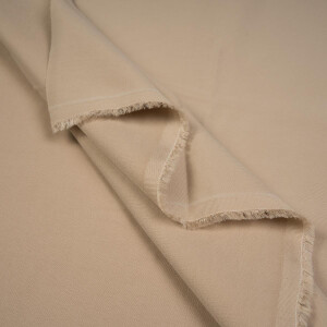 TENCEL STRETCH TWILL WARM SAND