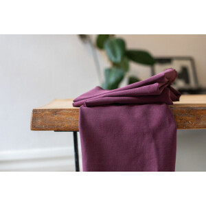 TENCEL STRETCH TWILL MAROON