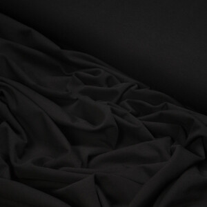ORGANIC JERSEY BASIC COAL BLACK