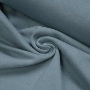 ORGANIC RIB 1X1 DUSTY BLUE