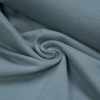 ORGANIC RIB 1X1 DUSTY BLUE