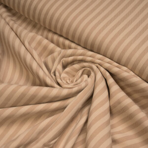 TENCEL STRIPE TWILL WARM SAND