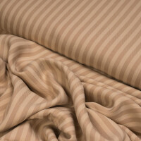 TENCEL STRIPE TWILL WARM SAND