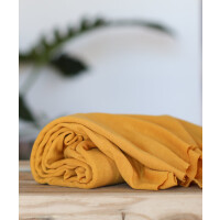 TENCEL FINE RIB JERSEY AMBER