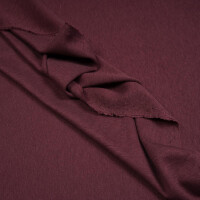 TENCEL FINE RIB JERSEY MAROON
