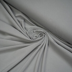 ORGANIC JERSEY BASIC TIN GRAY