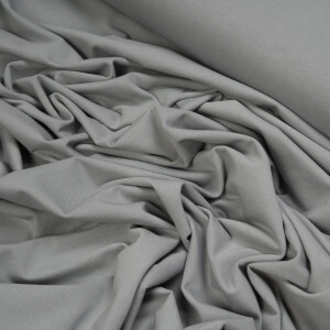 ORGANIC JERSEY BASIC TIN GRAY