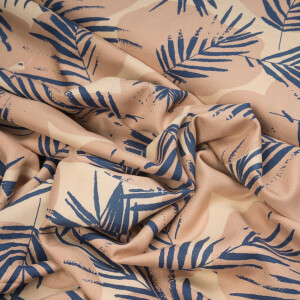 VISCOSE CRÊPE CANOPY COBALT