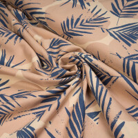 VISCOSE CRÊPE CANOPY COBALT