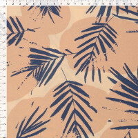 VISCOSE CRÊPE CANOPY COBALT