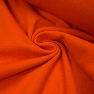 ORGANIC RIB 1X1 SUNSET ORANGE