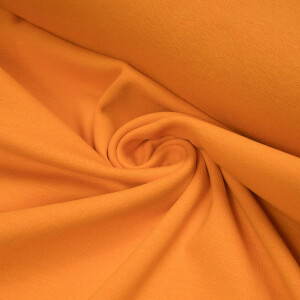 ORGANIC RIB 1X1 TANGERINE ORANGE