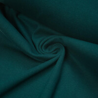 ORGANIC RIB 1X1 PINE GREEN