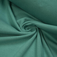 ORGANIC RIB 1X1 SEA GREEN