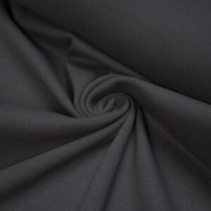 ORGANIC RIB 1X1 SLATE GRAY