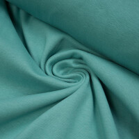 ORGANIC RIB 1X1 LAGOON GREEN