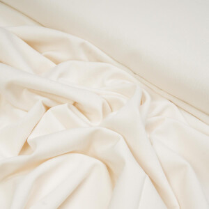 TENCEL STRETCH TWILL BRIGHT WHITE