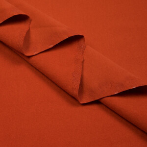 ORGANIC FRENCH TERRY BRUSHED MARS RED