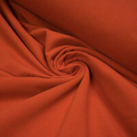 ORGANIC FRENCH TERRY BRUSHED MARS RED