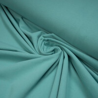 ORGANIC FRENCH TERRY BRUSHED LAGOON GREEN