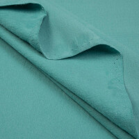 ORGANIC FRENCH TERRY BRUSHED LAGOON GREEN