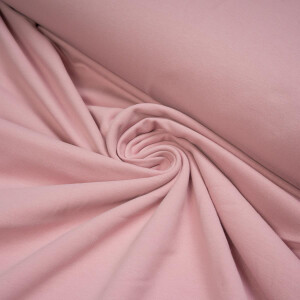 ORGANIC FRENCH TERRY BRUSHED ORCHID PINK