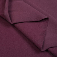 ORGANIC FRENCH TERRY BRUSHED RED GRAPE