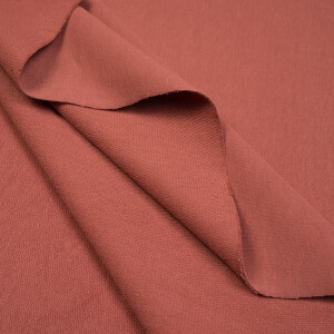 ORGANIC FRENCH TERRY BASIC TERRACOTTA