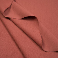 ORGANIC FRENCH TERRY BASIC TERRACOTTA