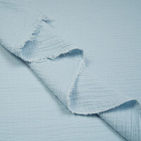ORGANIC DOUBLE GAUZE BASIC POLAR BLUE