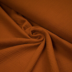 ORGANIC DOUBLE GAUZE BASIC DRIED CHILLI RED