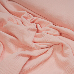 ORGANIC DOUBLE GAUZE BASIC PINK LEMONADE