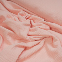 ORGANIC DOUBLE GAUZE BASIC PINK LEMONADE