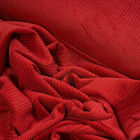 CORD WIDE DARK RED