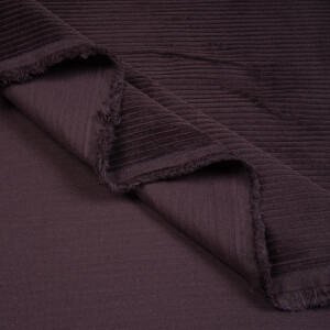 CORD WIDE AUBERGINE