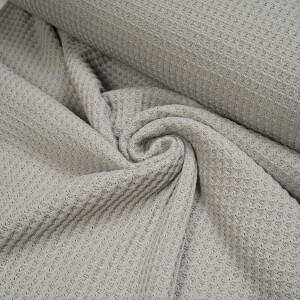 WAFFLE KNIT LIGHT GREY