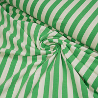 ORGANIC JERSEY VERTICAL CLOVER GREEN