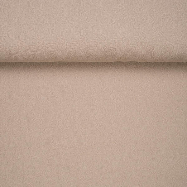 ORGANIC JACQUARD LEAF DUNE