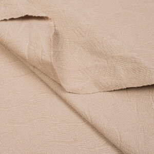 ORGANIC JACQUARD LEAF DUNE