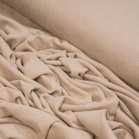 ORGANIC JACQUARD LEAF DUNE