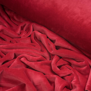 NICKY VELOURS BASIC DARK RED