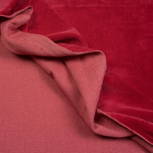 NICKY VELOURS BASIC DARK RED