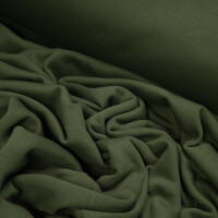 ORGANIC SWEAT BRUSHED GREEN KHAKI