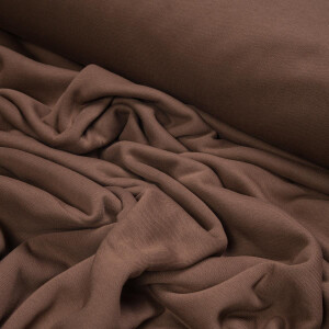 ORGANIC SWEAT BRUSHED DUST BROWN