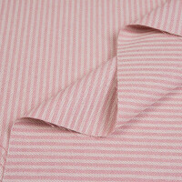 DOBBY HERRINGBONE ECRU/ROSE