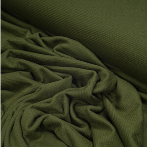 ORGANIC WOOLEN OTTOMAN GREEN KHAKI