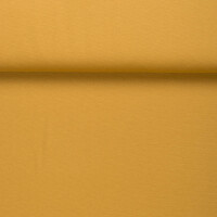 ORGANIC WOOLEN OTTOMAN DRY MUSTARD